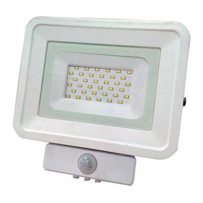 Εικόνα της LED Προβολέας SMD 20 Watt  Classic Line2 με Ανιχνευτή Κίνησης Φυσικό Λευκό